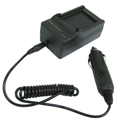 Digital Camera Battery Charger for OLYMPUS Li-10B/ Li-12B/ DBL10(Black) - Battery Car Charger by PMC TechLife | Online Shopping South Africa | PMC TechLife
