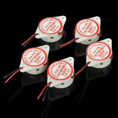 SFM-27 Continuous Sound Alarm Buzzer (5 Pcs in One Package, the Price is for 5 Pcs) - Car Amplifiers by PMC Jewellery | Online Shopping South Africa | PMC Jewellery