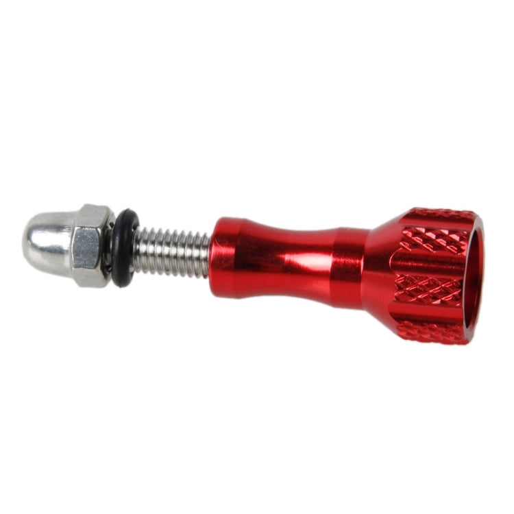 TMC Aluminum Thumb Knob Stainless Bolt Screw GoPro Hero12 Black / Hero11 /10 /9 /8 /7 /6 /5, Insta360 Ace / Ace Pro, DJI Osmo Action 4 and Other Action Cameras, Length: 5.8cm(Red) - Screws by TMC | Online Shopping South Africa | PMC Jewellery | Buy Now Pay Later Mobicred