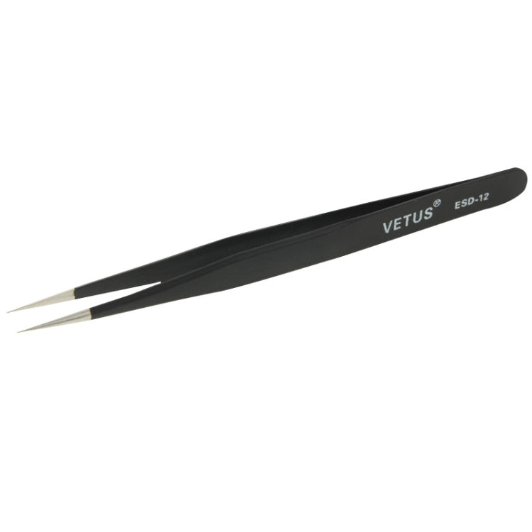 ESD-12 Anti-Static Tweezers - Tweezers by VETUS | Online Shopping South Africa | PMC Jewellery | Buy Now Pay Later Mobicred