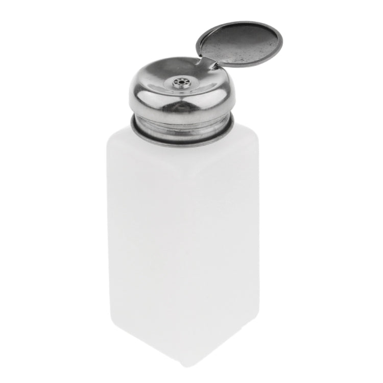 250ml Push Down Alcohol and Liquid Container Bottle(White) - Others by PMC Jewellery | Online Shopping South Africa | PMC Jewellery