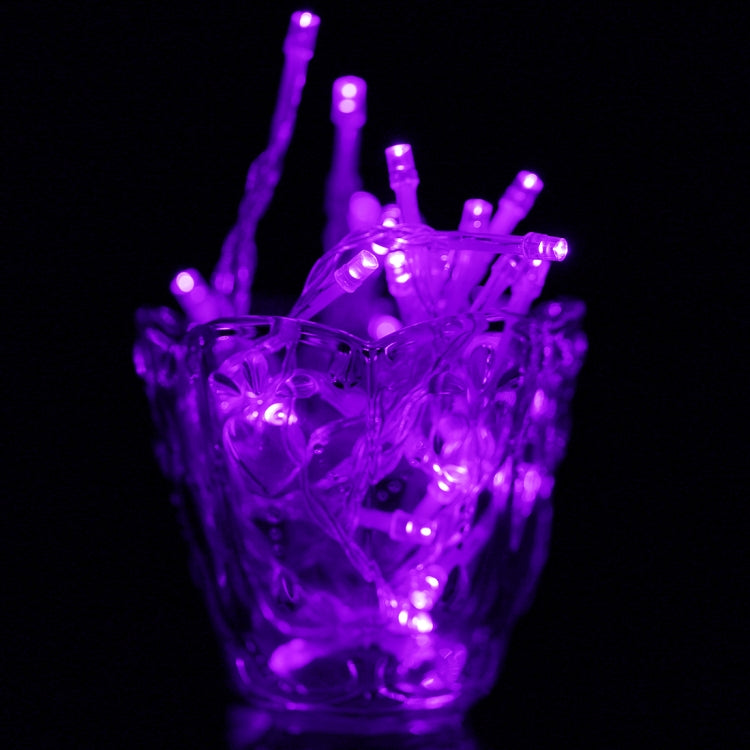 3m String Decoration Light, For Christmas Party, 30 LED, 2-Mode Flash, Battery Powered(Purple Light) - Holiday Lights by PMC TechLife | Online Shopping South Africa | PMC TechLife | Buy Now Pay Later Mobicred