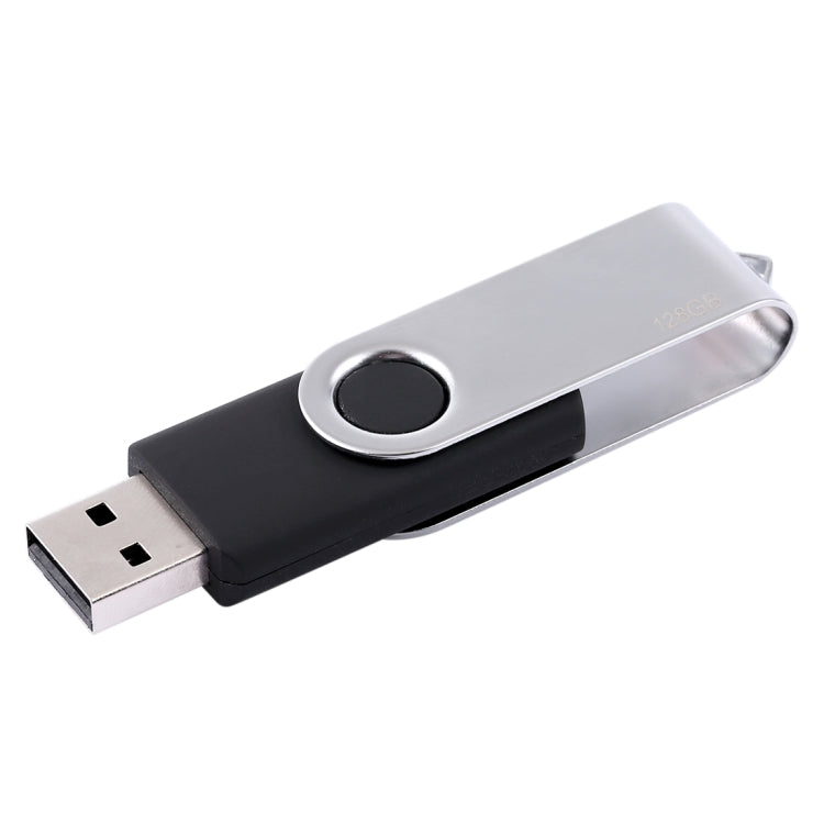 128GB Twister USB 2.0 Flash Disk(Black) - USB Flash Drives by PMC Jewellery | Online Shopping South Africa | PMC Jewellery | Buy Now Pay Later Mobicred