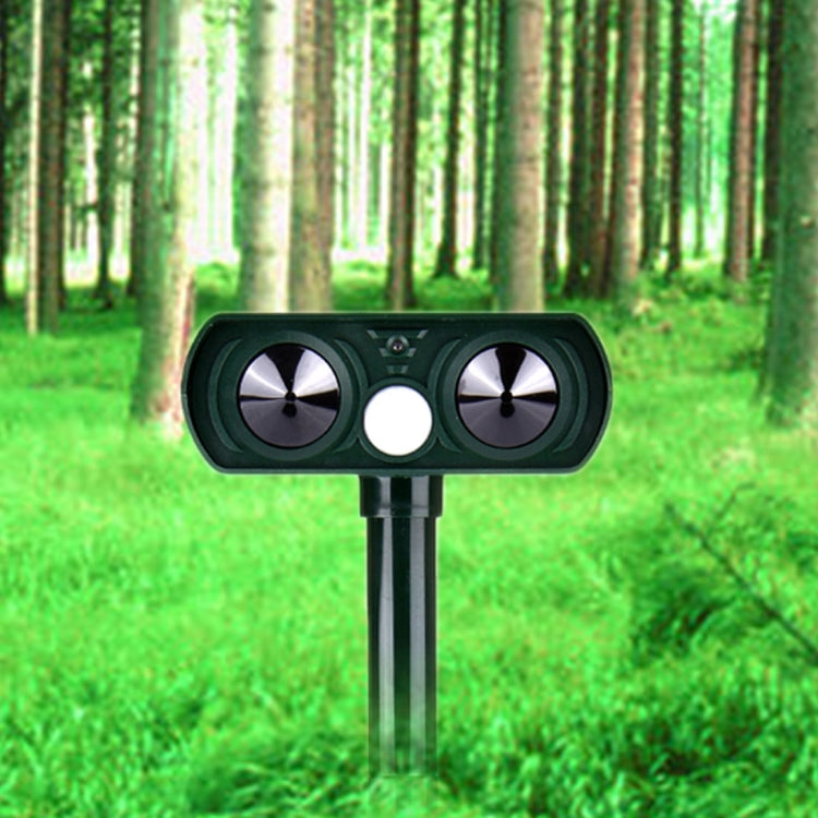 Ultrasonic Solar Powered Motion Activated Animal Repeller - Outdoor Insect Repellent by PMC TechLife | Online Shopping South Africa | PMC TechLife