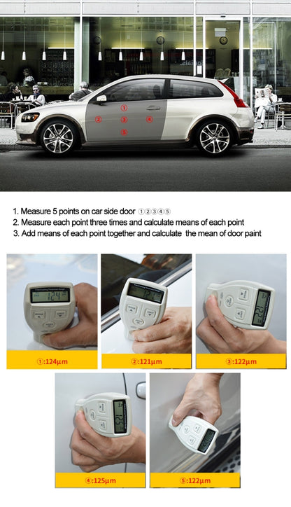 BENETECH GM210 Film/Coating Thickness Gauge - Coating Thickness Gauge by BENETECH | Online Shopping South Africa | PMC Jewellery | Buy Now Pay Later Mobicred