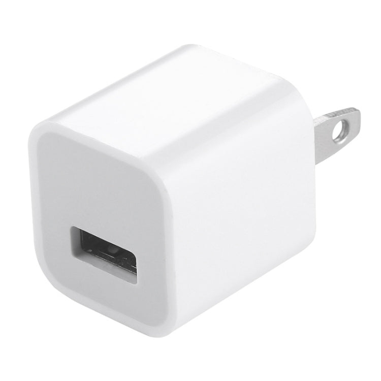 High Quality 5V / 1A US Socket USB Charger Adapter For iPhone, Galaxy, Huawei, Xiaomi, LG, HTC and Other Smart Phones, Rechargeable Devices(White) - USB Charger by PMC Jewellery | Online Shopping South Africa | PMC Jewellery | Buy Now Pay Later Mobicred