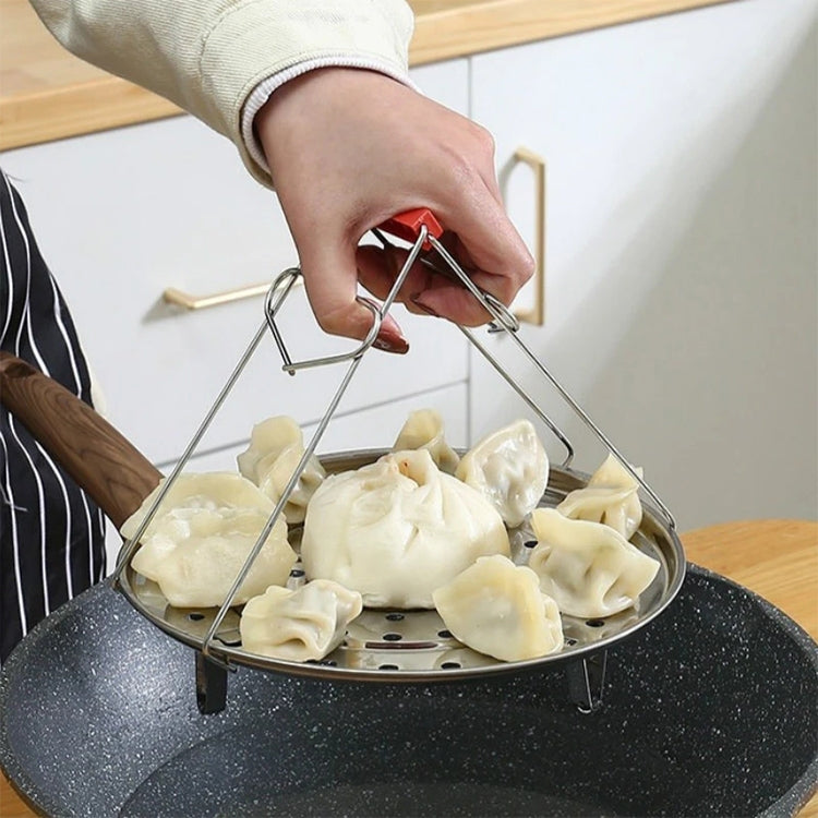 10pcs High Quality Kitchen Gadget Stainless Steel Pot Clip(Silver) - Food Clips & Clips by PMC TechLife | Online Shopping South Africa | PMC TechLife | Buy Now Pay Later Mobicred