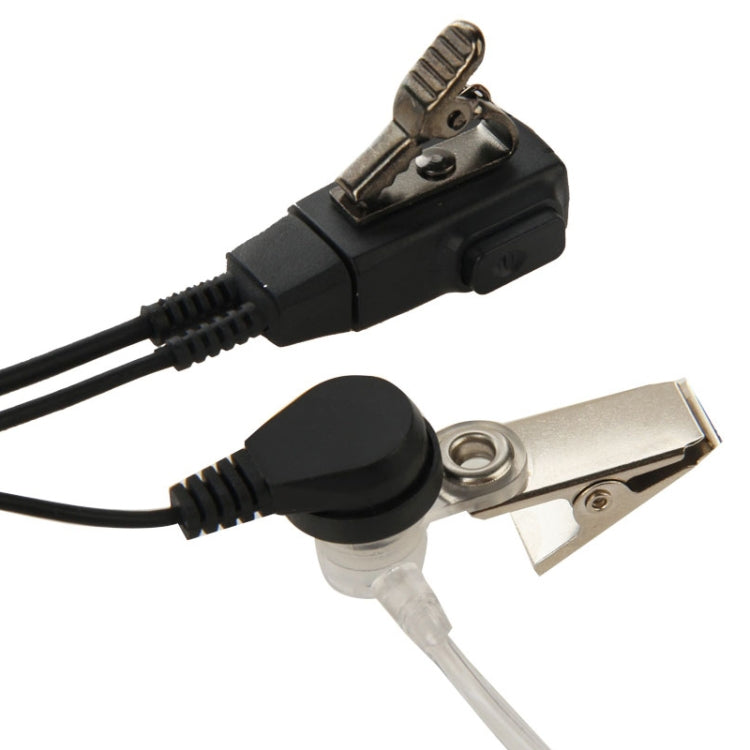 Handheld Transceiver Earpiece Headset for Walkie Talkies, 3.5mm + 2.5mm Plug(Black) - Microphones & Headsets by PMC TechLife | Online Shopping South Africa | PMC TechLife | Buy Now Pay Later Mobicred