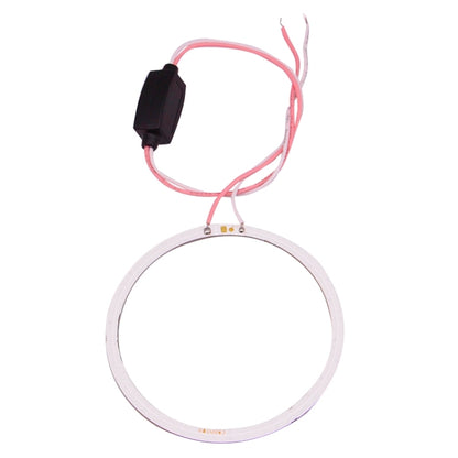 80mm 5W 180LM Angel Eyes Circles Car Headlight White Light COB LED Lights for Vehicles, DC 12-24V - Eagle Eye Lamps by PMC Jewellery | Online Shopping South Africa | PMC Jewellery | Buy Now Pay Later Mobicred