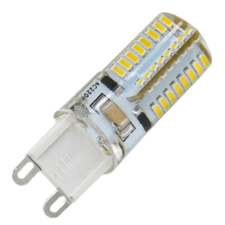 G9 4W 210LM  Silicone Corn Light Bulb, 64 LED SMD 3014, Warm White Light, AC 220V - LED Blubs & Tubes by PMc TechLife | Online Shopping South Africa | PMc TechLife | Buy Now Pay Later Mobicred