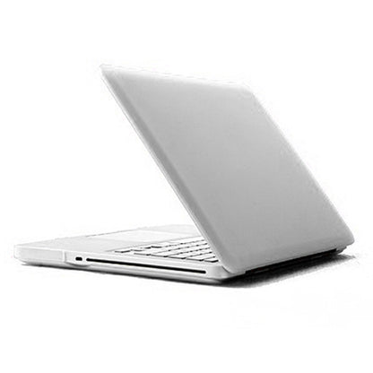 ENKAY for MacBook Pro 13.3 inch (US Version) / A1278 4 in 1 Frosted Hard Shell Plastic Protective Case with Screen Protector & Keyboard Guard & Anti-dust Plugs(White) - MacBook Pro Cases by ENKAY | Online Shopping South Africa | PMC Jewellery | Buy Now Pay Later Mobicred