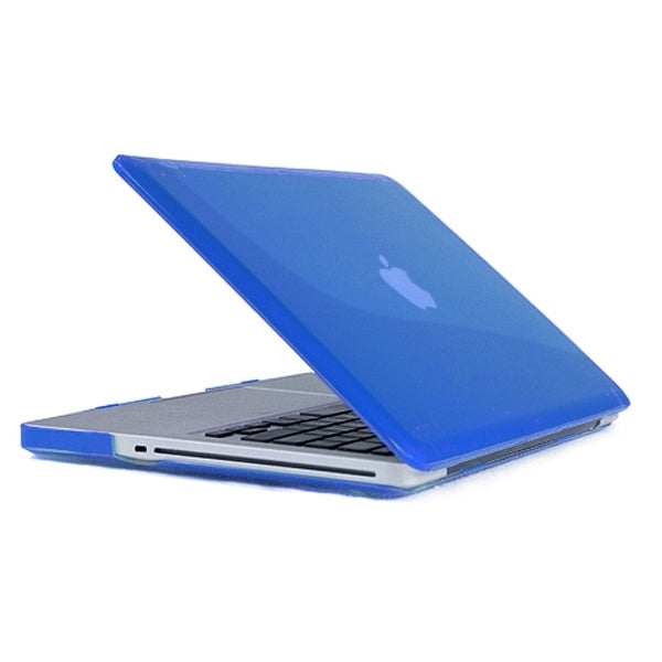 ENKAY for MacBook Pro 13.3 inch (US Version) / A1278 4 in 1 Crystal Hard Shell Plastic Protective Case with Screen Protector & Keyboard Guard & Anti-dust Plugs(Dark Blue) - MacBook Pro Cases by ENKAY | Online Shopping South Africa | PMC Jewellery | Buy Now Pay Later Mobicred