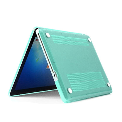 ENKAY for MacBook Pro 15.4 inch (US Version) / A1286 4 in 1 Crystal Hard Shell Plastic Protective Case with Screen Protector & Keyboard Guard & Anti-dust Plugs(Green) - MacBook Pro Cases by ENKAY | Online Shopping South Africa | PMC Jewellery | Buy Now Pay Later Mobicred