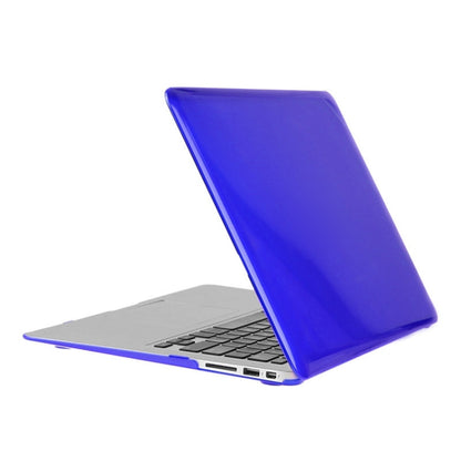 ENKAY for Macbook Air 13.3 inch (US Version) / A1369 / A1466 Hat-Prince 3 in 1 Crystal Hard Shell Plastic Protective Case with Keyboard Guard & Port Dust Plug(Dark Blue) - MacBook Air Cases by ENKAY | Online Shopping South Africa | PMC Jewellery | Buy Now Pay Later Mobicred