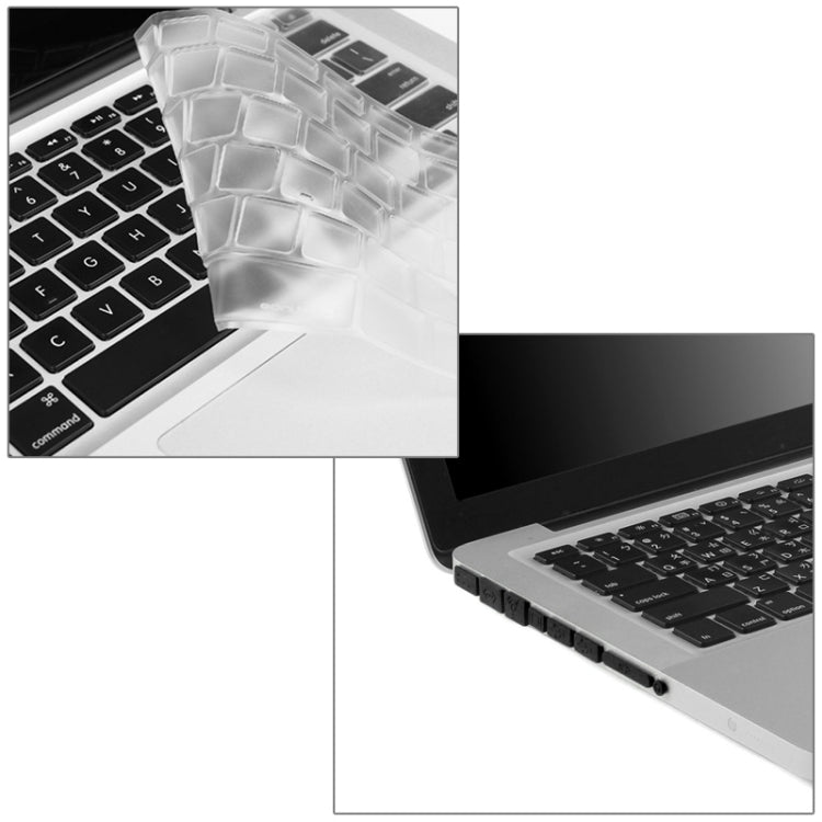 ENKAY for Macbook Pro 13.3 inch (US Version) / A1278 Hat-Prince 3 in 1 Crystal Hard Shell Plastic Protective Case with Keyboard Guard & Port Dust Plug(Red) - MacBook Pro Cases by ENKAY | Online Shopping South Africa | PMC Jewellery | Buy Now Pay Later Mobicred