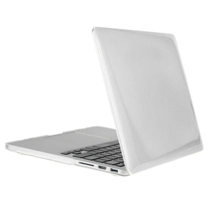 ENKAY for Macbook Pro Retina 13.3 inch (US Version) / A1425 / A1502 Hat-Prince 3 in 1 Crystal Hard Shell Plastic Protective Case with Keyboard Guard & Port Dust Plug(White) - MacBook Pro Cases by ENKAY | Online Shopping South Africa | PMC Jewellery | Buy Now Pay Later Mobicred