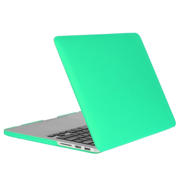 ENKAY for Macbook Pro Retina 13.3 inch (US Version) / A1425 / A1502 Hat-Prince 3 in 1 Frosted Hard Shell Plastic Protective Case with Keyboard Guard & Port Dust Plug(Green) - MacBook Pro Cases by ENKAY | Online Shopping South Africa | PMC Jewellery | Buy Now Pay Later Mobicred