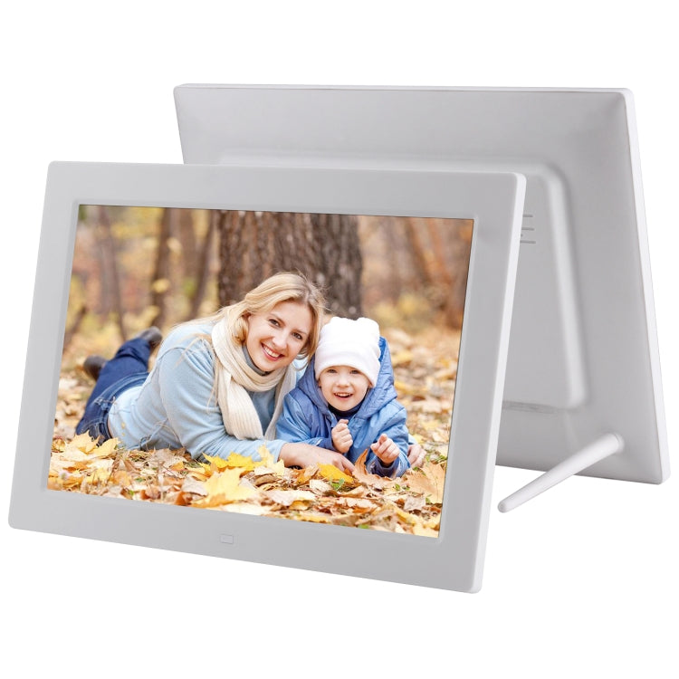 12.1 inch Digital Photo Frame with Holder & Remote Control, Allwinner F16 Program, Support SD /  MMC / USB Flash Disk(White) - 11 inch Below by PMC Jewellery | Online Shopping South Africa | PMC Jewellery | Buy Now Pay Later Mobicred