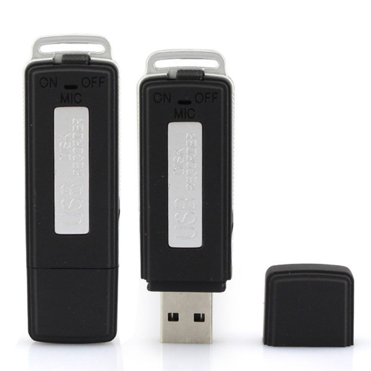 Mini Interview Recorder / USB Flash Drive , Built in 4GB Memory(Black) - free shipping - PMC Jewellery - Order now!