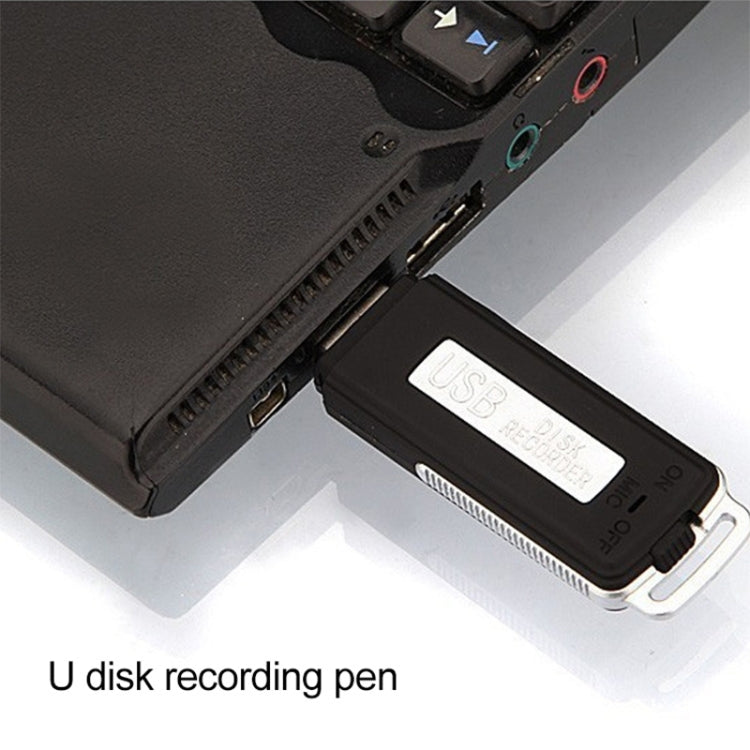 Mini Interview Recorder / USB Flash Drive , Built in 4GB Memory(Black) - U-Disk Recorder by PMC Jewellery | Online Shopping South Africa | PMC Jewellery | Buy Now Pay Later Mobicred