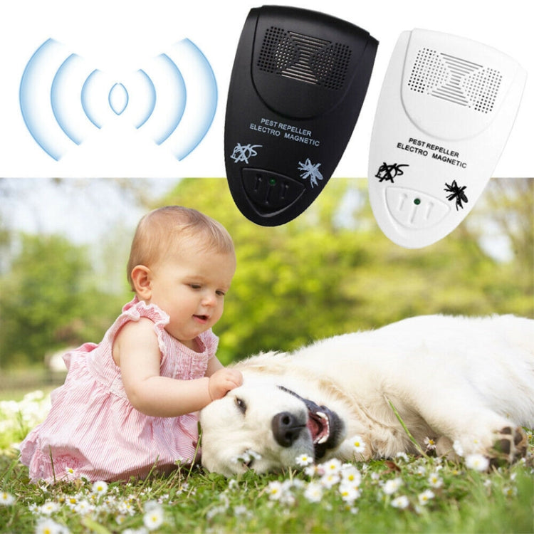 Ultrasonic Pest Repeller Electro Magnetic(Black) - free shipping - PMC TechLife - Order now!