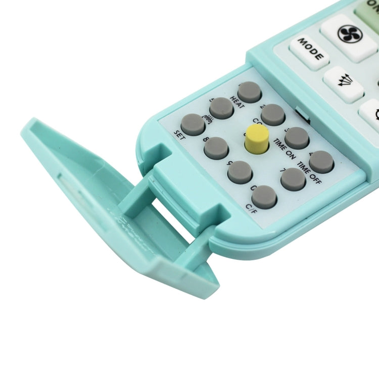 K-209ES Universal Air Conditioner Remote Control, Support Thermometer Function(Blue) - Air-Conditioner by PMC TechLife | Online Shopping South Africa | PMC TechLife | Buy Now Pay Later Mobicred