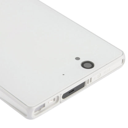 Middle Board + Battery Back Cover for Sony L36H(White) - Frame Bezel Plate by PMC Jewellery | Online Shopping South Africa | PMC Jewellery | Buy Now Pay Later Mobicred