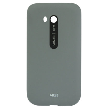 Smooth Surface Plastic Back Housing Cover for Nokia Lumia 822(Grey) - Back Cover by PMC Jewellery | Online Shopping South Africa | PMC Jewellery | Buy Now Pay Later Mobicred