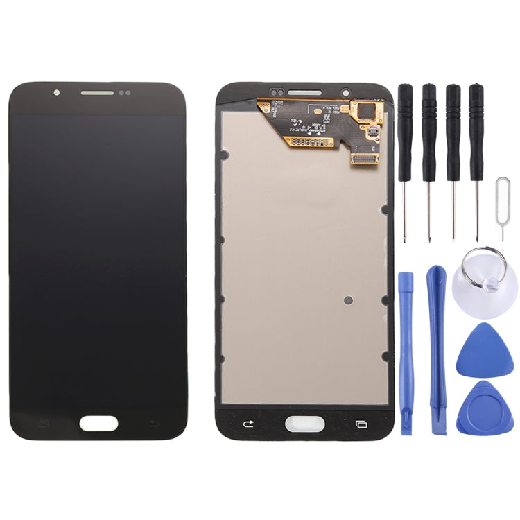 Original LCD Display + Touch Panel for Galaxy A8 / A8000(Black) - free shipping - PMc TechLife - Order now!