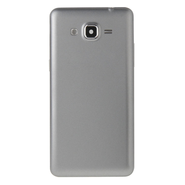 For Galaxy Grand Prime / G530 Dual SIM Card Version Full Housing Cover (Middle Frame Bezel + Battery Back Cover) + Home Button (Grey) - Back Cover by PMC Jewellery | Online Shopping South Africa | PMC Jewellery | Buy Now Pay Later Mobicred