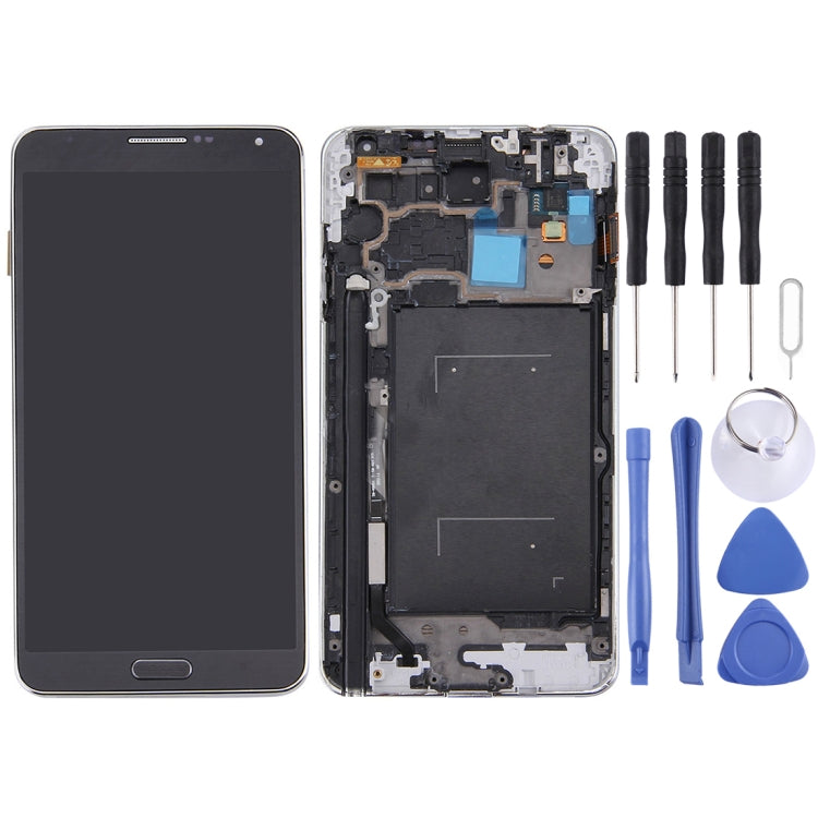 Original LCD Display + Touch Panel with Frame for Galaxy Note III / N900A / N900T(Black) - free shipping - PMc TechLife - Order now!