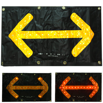 30 LED Car Safety Hazard Traffic Two-way Arrow Direction with Key Indicator Switch Signal Sign - Warning Lights by PMC Jewellery | Online Shopping South Africa | PMC Jewellery | Buy Now Pay Later Mobicred