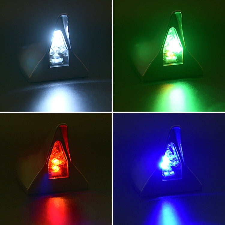 Solar Shark Fin High-positioned Alarm Light(Grey) - Warning Lights by PMC TechLife | Online Shopping South Africa | PMC TechLife | Buy Now Pay Later Mobicred