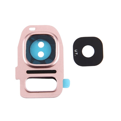 For Galaxy S7 / G930 10pcs Rear Camera Lens Cover + Flashlight Bracker (Rose Gold) - Camera by PMC Jewellery | Online Shopping South Africa | PMC Jewellery | Buy Now Pay Later Mobicred