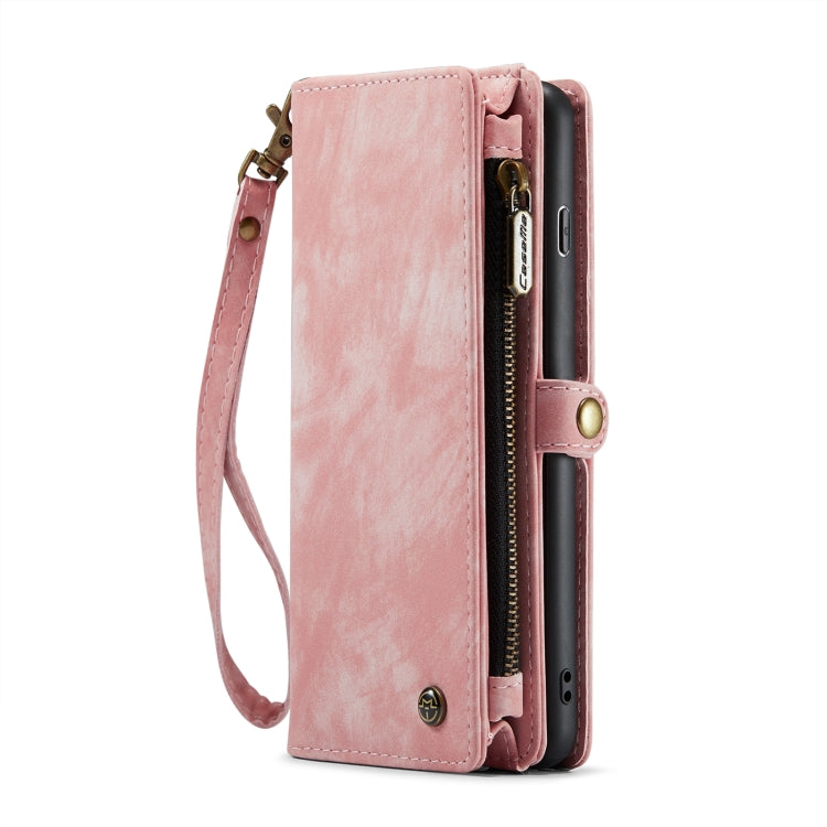 For Samsung Galaxy S10+ CaseMe-008 Detachable Multifunctional Flip Leather Phone Case(Pink) - Galaxy Phone Cases by CaseMe | Online Shopping South Africa | PMC Jewellery | Buy Now Pay Later Mobicred