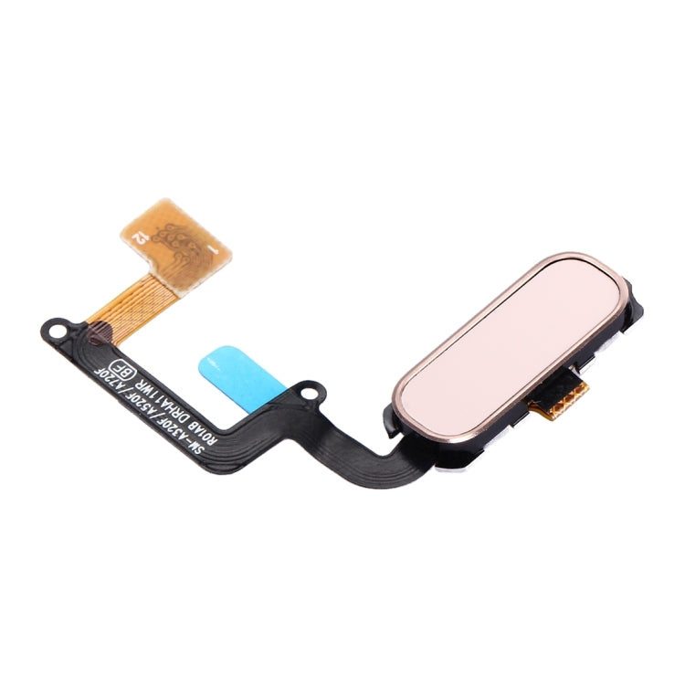 Home Button Flex Cable with Fingerprint Identification for Galaxy A3 (2017) / A320 & A5 (2017) / A520 & A7 (2017) / A720(Pink) - free shipping - PMc TechLife - Order now!