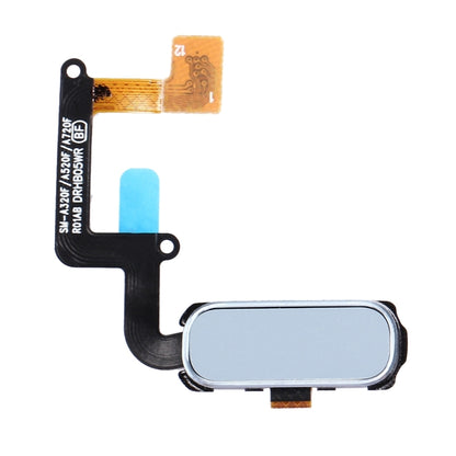 Home Button Flex Cable with Fingerprint Identification for Galaxy A3 (2017) / A320 & A5 (2017) / A520 & A7 (2017) / A720(Blue) - Home key & Side Key by PMC Jewellery | Online Shopping South Africa | PMC Jewellery | Buy Now Pay Later Mobicred