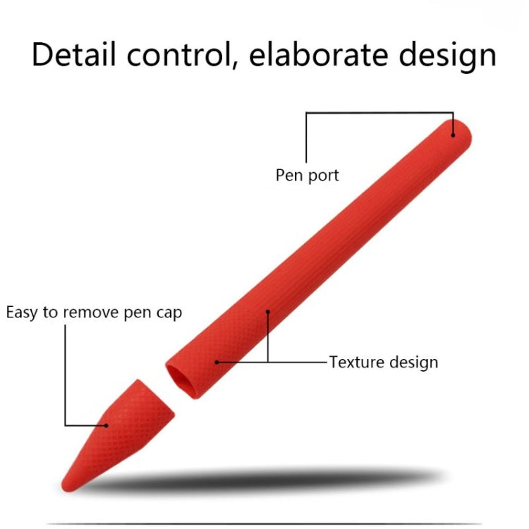 Stylus Pen Silica Gel Protective Case for Microsoft Surface Pro 5 / 6 (Mint Green) - Pencil Accessories by PMC Jewellery | Online Shopping South Africa | PMC Jewellery | Buy Now Pay Later Mobicred