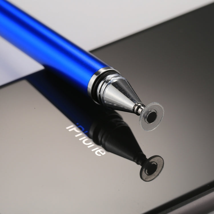 Universal 2 in 1 Multifunction Round Thin Tip Capacitive Touch Screen Stylus Pen, For iPhone, iPad, Samsung, and Other Capacitive Touch Screen Smartphones or Tablet PC(Dark Blue) - Stylus Pen by PMC Jewellery | Online Shopping South Africa | PMC Jewellery | Buy Now Pay Later Mobicred