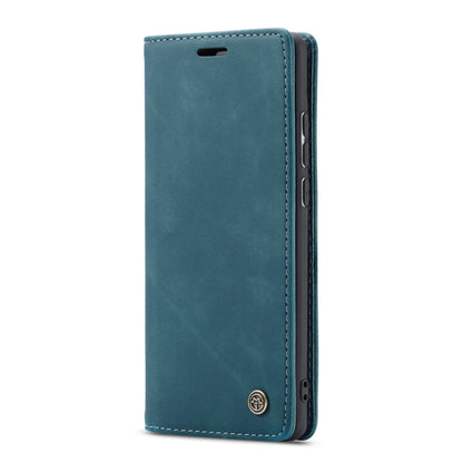 CaseMe-013 Multifunctional Retro Frosted Horizontal Flip Leather Case for Galaxy A40, with Card Slot & Holder & Wallet(Blue) - Galaxy Phone Cases by CaseMe | Online Shopping South Africa | PMC Jewellery | Buy Now Pay Later Mobicred