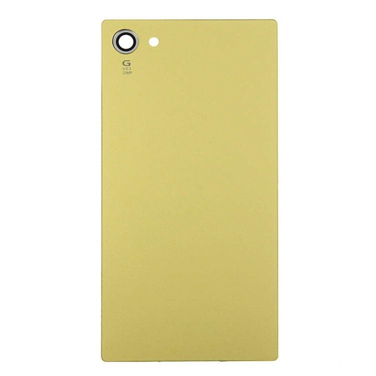 Original Back Battery Cover for Sony Xperia Z5 Compact(Gold) - Back Cover by PMC Jewellery | Online Shopping South Africa | PMC Jewellery | Buy Now Pay Later Mobicred