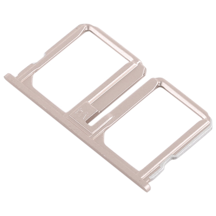 For Vivo Xplay5 2 x SIM Card Tray (Gold) - Card Socket by PMc TechLife | Online Shopping South Africa | PMc TechLife | Buy Now Pay Later Mobicred