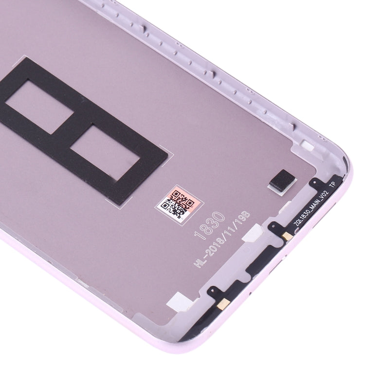 Battery Back Cover with Camera Lens for Asus Zenfone Max M2 ZB633KL ZB632KL(Silver) - Back Cover by PMC Jewellery | Online Shopping South Africa | PMC Jewellery | Buy Now Pay Later Mobicred