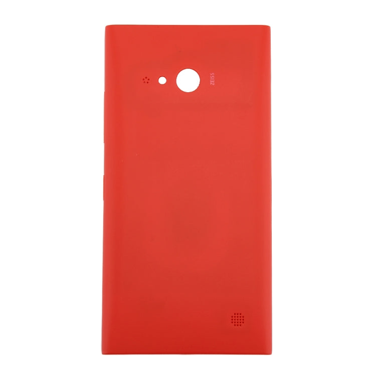 for Nokia Lumia 735 Solid Color NFC Battery Back Cover(Red) - Back Cover by PMC Jewellery | Online Shopping South Africa | PMC Jewellery | Buy Now Pay Later Mobicred