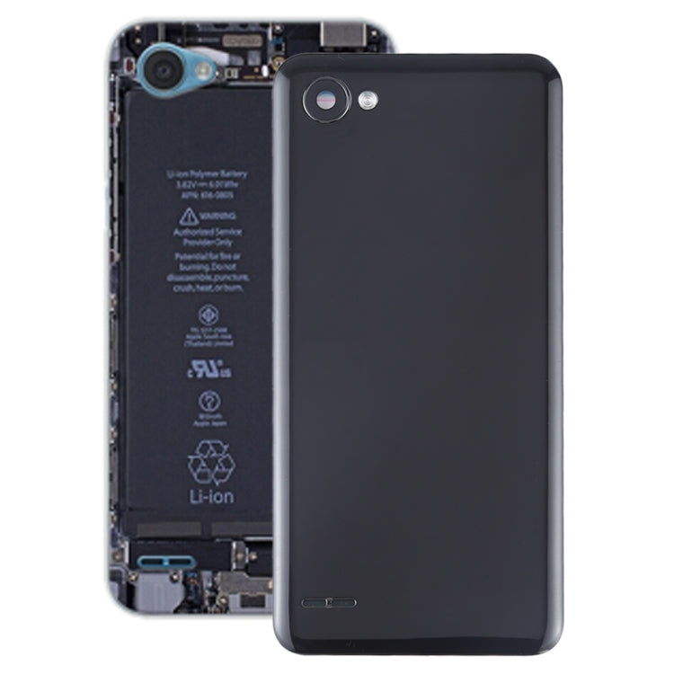 Battery Back Cover for LG Q6 / LG-M700 / M700 / M700A / US700 / M700H / M703 / M700Y(Black) - For LG by PMC Jewellery | Online Shopping South Africa | PMC Jewellery | Buy Now Pay Later Mobicred