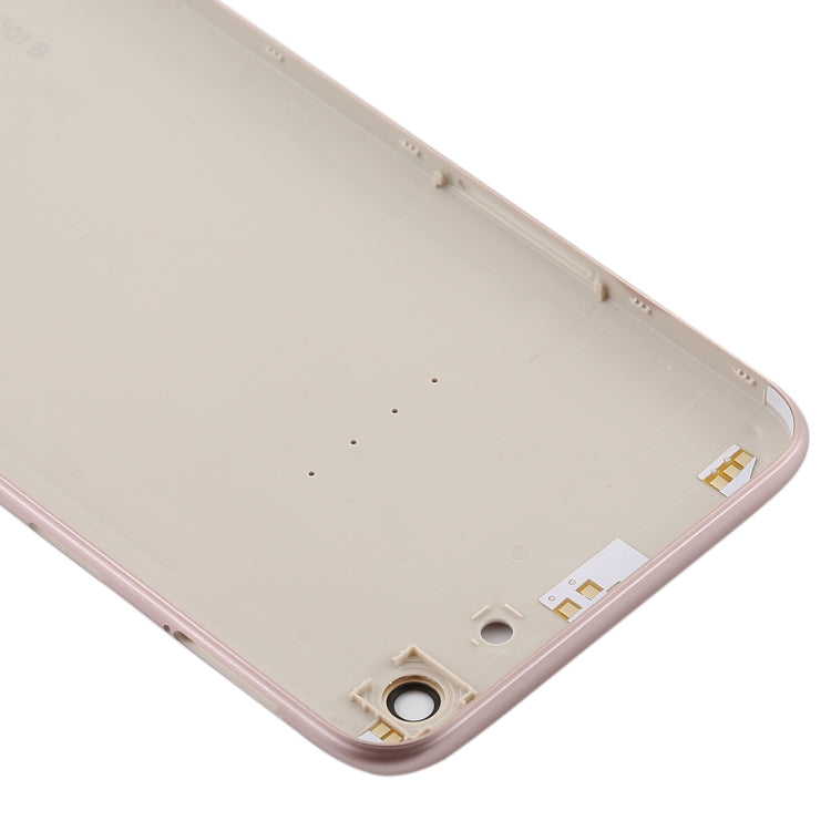 For OPPO A83 Back Cover with Camera Lens (Gold) - Back Cover by PMC Jewellery | Online Shopping South Africa | PMC Jewellery | Buy Now Pay Later Mobicred