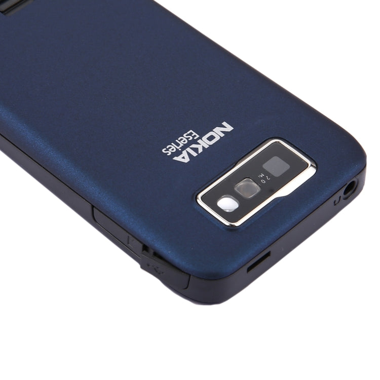 Full Housing Cover (Front Cover + Middle Frame Bezel + Battery Back Cover + Keyboard) for Nokia E63(Dark Blue) - Full Housing Cover by PMC Jewellery | Online Shopping South Africa | PMC Jewellery | Buy Now Pay Later Mobicred