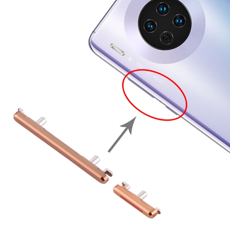 Side Keys for Huawei Mate 30(Gold) - Home key & Side Key by PMc TechLife | Online Shopping South Africa | PMc TechLife | Buy Now Pay Later Mobicred