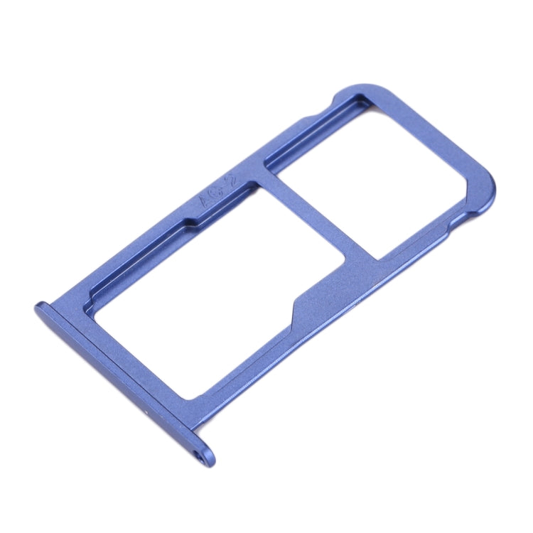 For Huawei P10 SIM Card Tray & SIM / Micro SD Card Tray(Blue) - Card Socket by PMc TechLife | Online Shopping South Africa | PMc TechLife | Buy Now Pay Later Mobicred