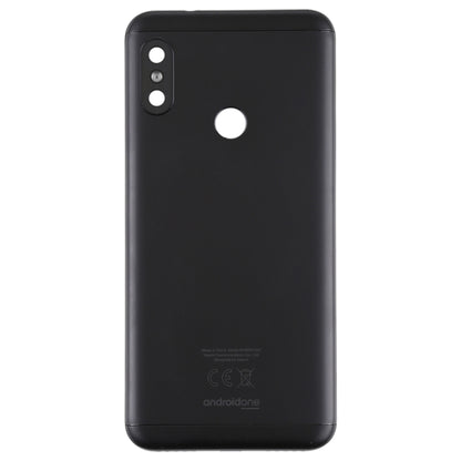 Back Cover for Xiaomi Redmi 6 Pro(Black) - Back Cover by PMC Jewellery | Online Shopping South Africa | PMC Jewellery | Buy Now Pay Later Mobicred